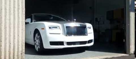 Rolls Royce Ghost fully wrapped